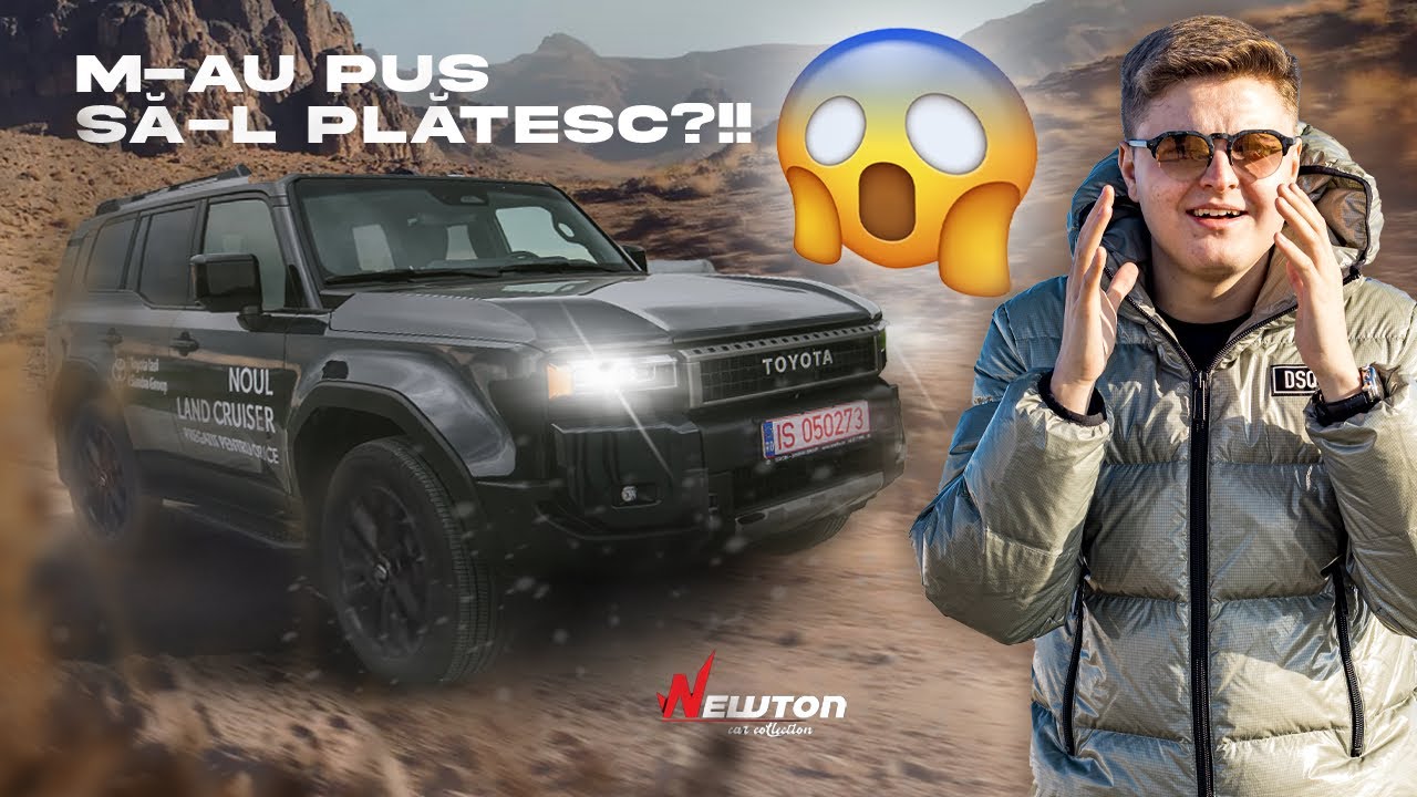 Ne-am Răsturnat cu noua Toyota Land Cruiser 250 de 87.000€