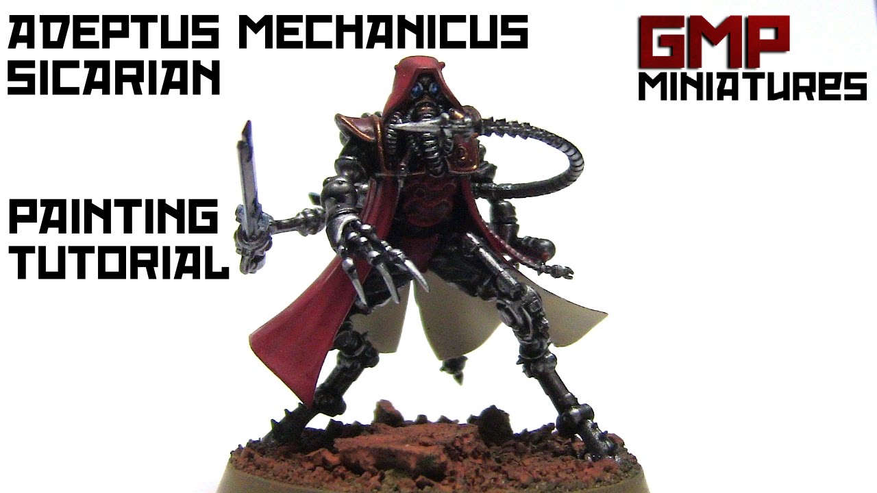 Adeptus Mechanicus Sicarians | Painting Tutorial