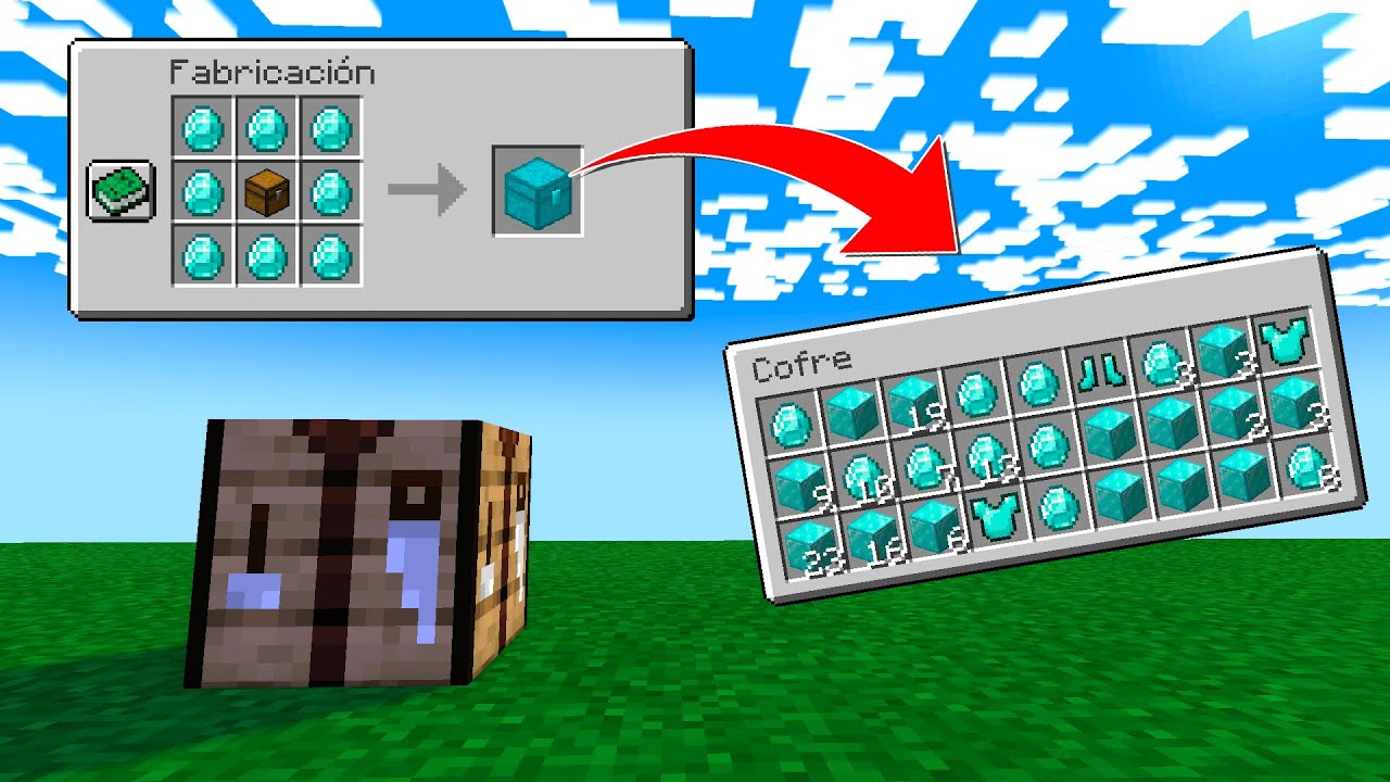 MINECRAFT PERO, HAY COFRES PERSONALIZADOS
