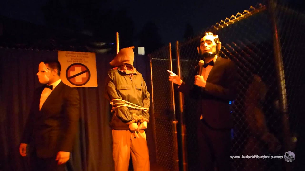 Terror Tram ft. The Purge - Halloween Horror Nights Hollywood - 2015