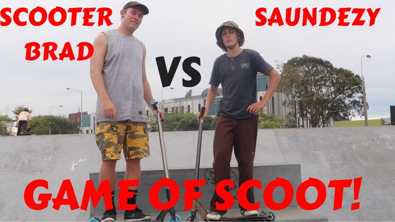 SAUNDEZY VS SCOOTER BRAD GAME OF SCOOT