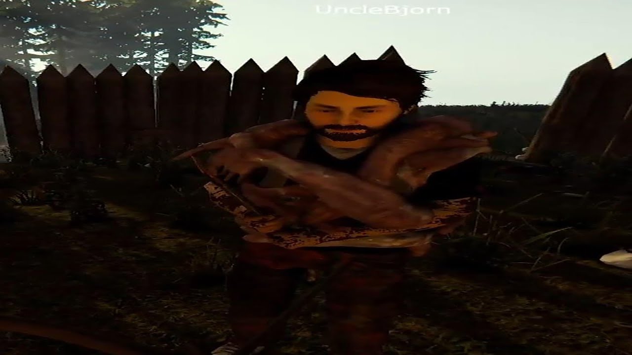 Гитман и UncleBjorn ищут Бровяна в The Forest, День 2