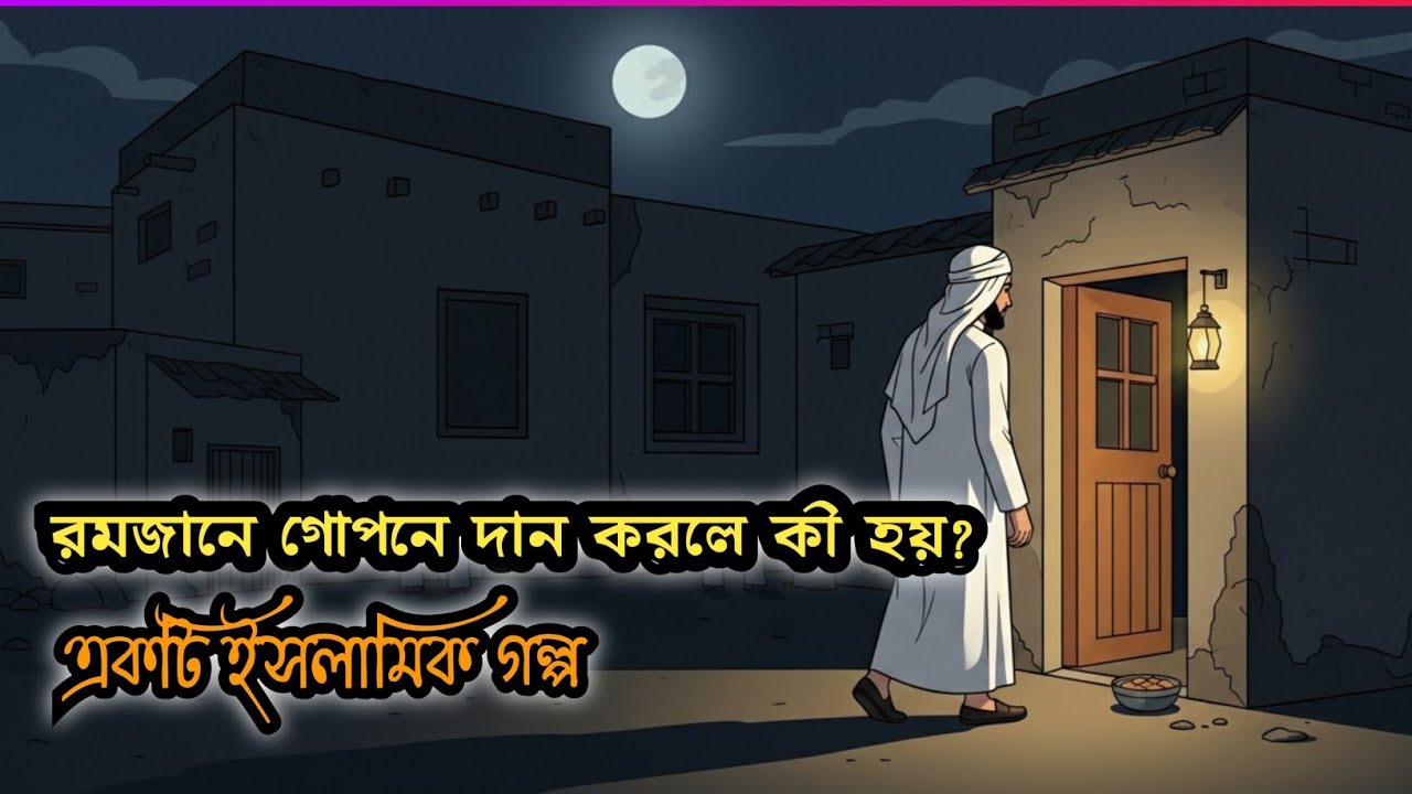 রমজানে গোপনে দান করা এক অচেনা মানুষ | হৃদয় কাঁপানো ইসলামিক গল্প