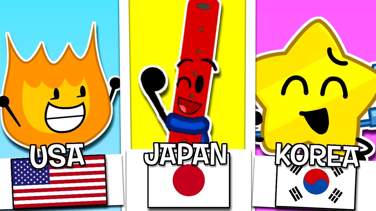Object Shows in DIFFERENT COUNTRIES!