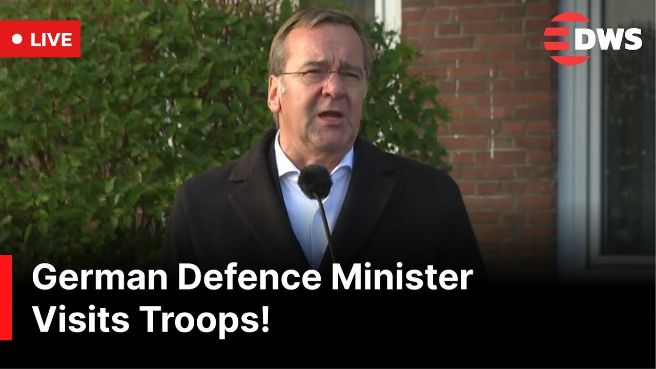 LIVE: German Defence Minister Visits Troops in M&uuml;nster &ndash; Exclusive Coverage | AC1Z