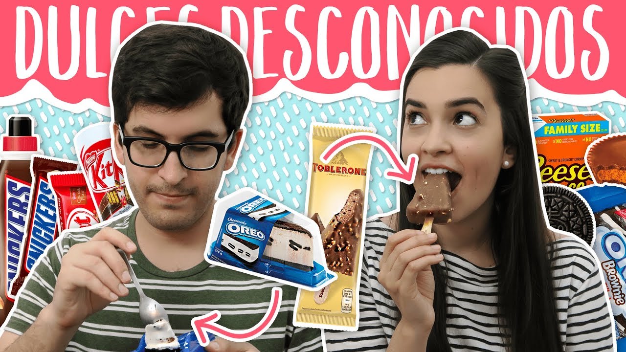 DULCES DESCONOCIDOS de MARCAS FAMOSAS | Mariana Clavel