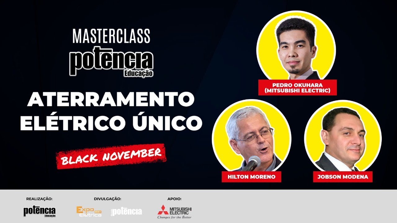 Masterclass Aterramento Elétrico Único -  O que pode mudar nas Revisões da NBR 5410 e NBR 5419?
