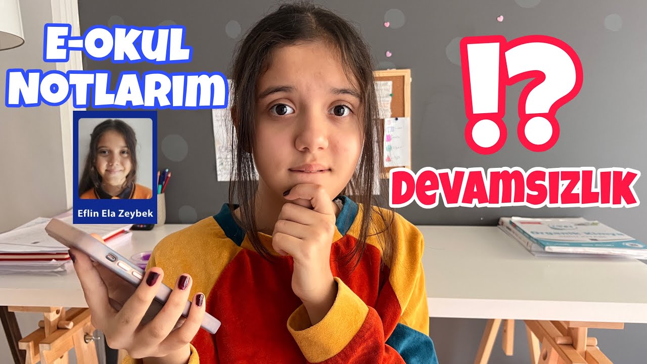 E-Okul Notlarımı İnceledik !! Büyük ŞOK Devamsızlıktan Sınıfta mı Kalcam 😳