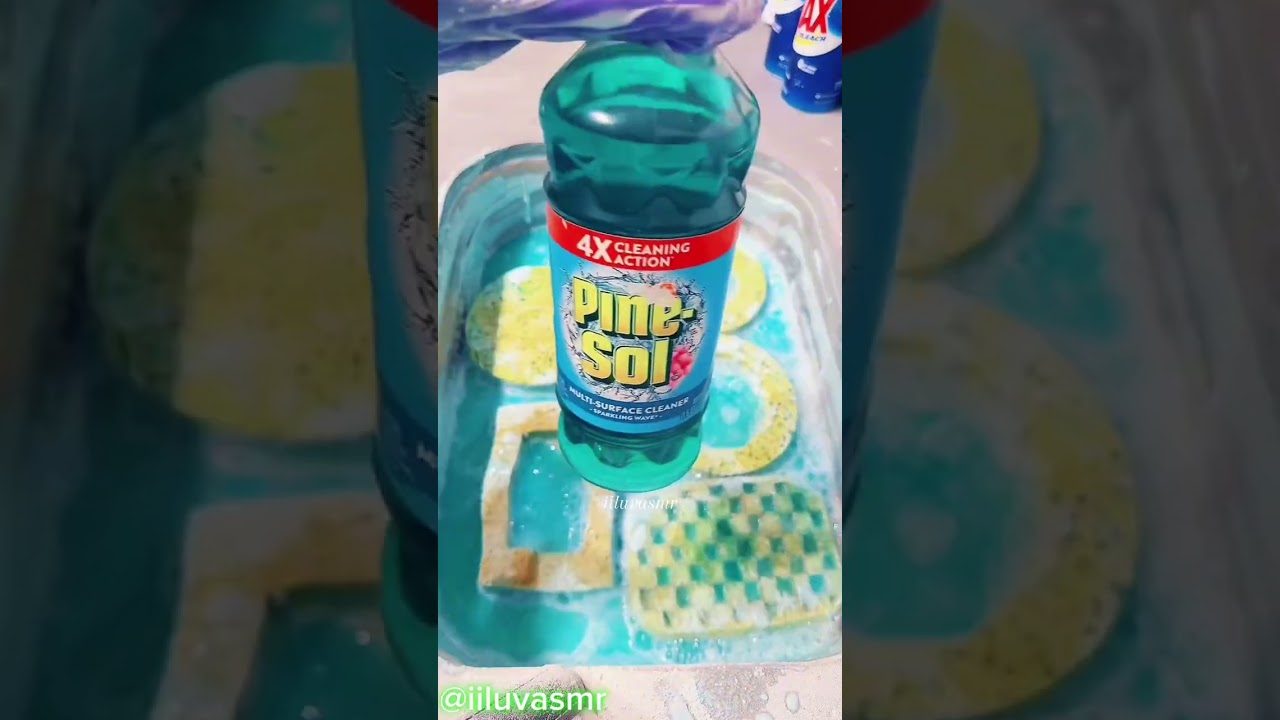 SPONGE SQUEEZING ASMR COMPILATION |37| - #spongeasmr #spongesqueezing #deepcleaning#relaxing #asmr 