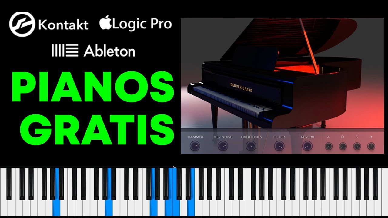 ✅ 2 Pianos INCREIBLES & GRATIS para KONTAKT| Descárgalos Totalmente GRATIS| Links en la DESCRIPCIÓN|