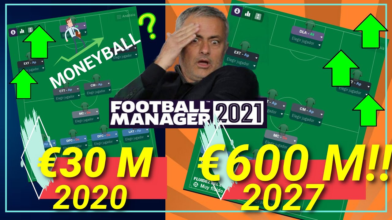 💥 FM21 | MEJORA TU ECONOMÍA FICHA POR 30 Y GANA 600 M! MONEYBALL EN FOOTBALL MANAGER 2021 📈
