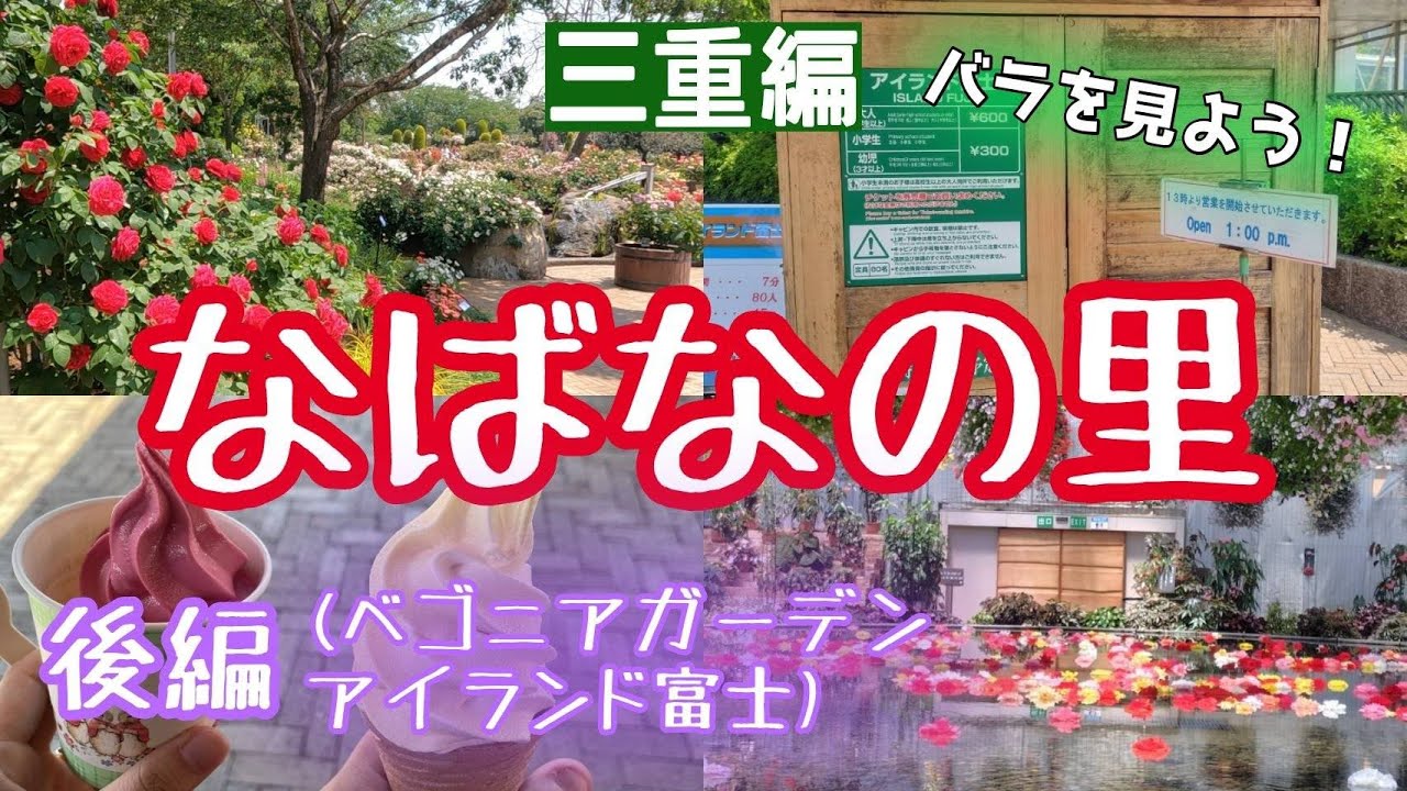 【三重】なばなの里(ベゴニアガーデン・アイランド富士)