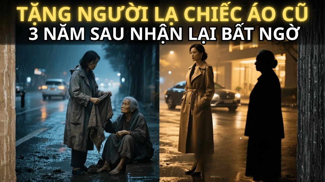 Chuyện Cảm Động: Tặng người lạ chiếc áo cũ, 3 năm sau nhận lại cơ hội đổi đời: Lòng tốt vô giá.