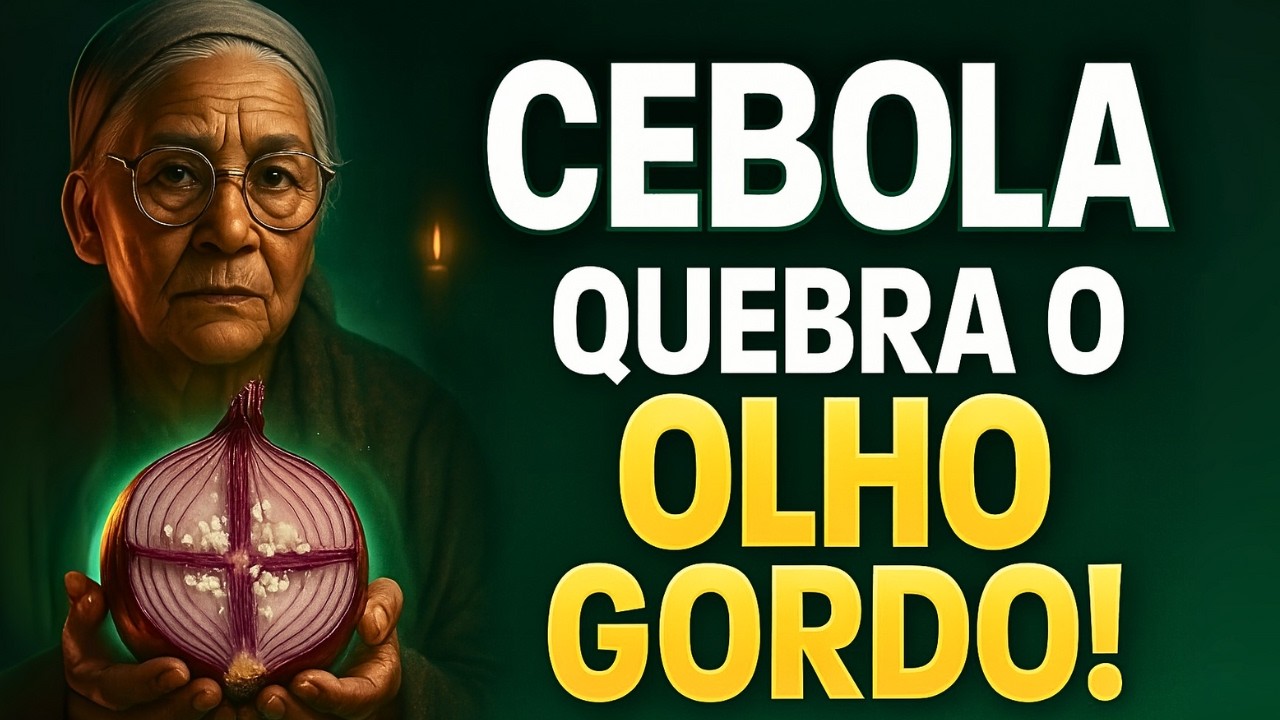 SIMPATIA DA CEBOLA para AFASTAR MAU-OLHADO &mdash; CORTE INVEJA NA HORA! 🧅