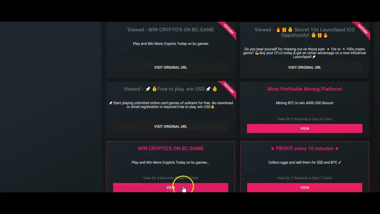 Highest paying crypto PTC website