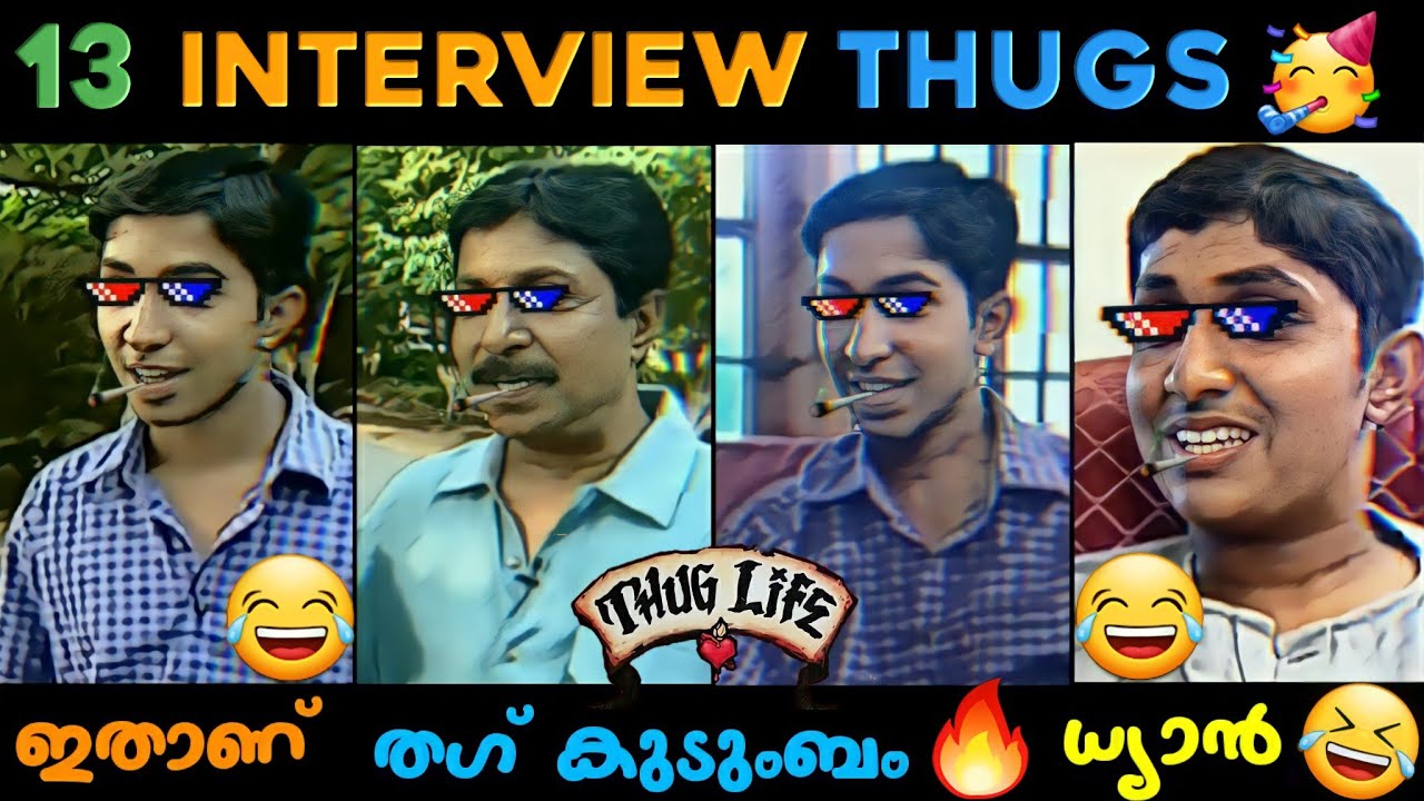 Sreenivasan Interview Unseen Thug Life 😂😂 | Appukuttan Thugs | Vineeth & Dhyan Sreenivasan Thug 😂😂