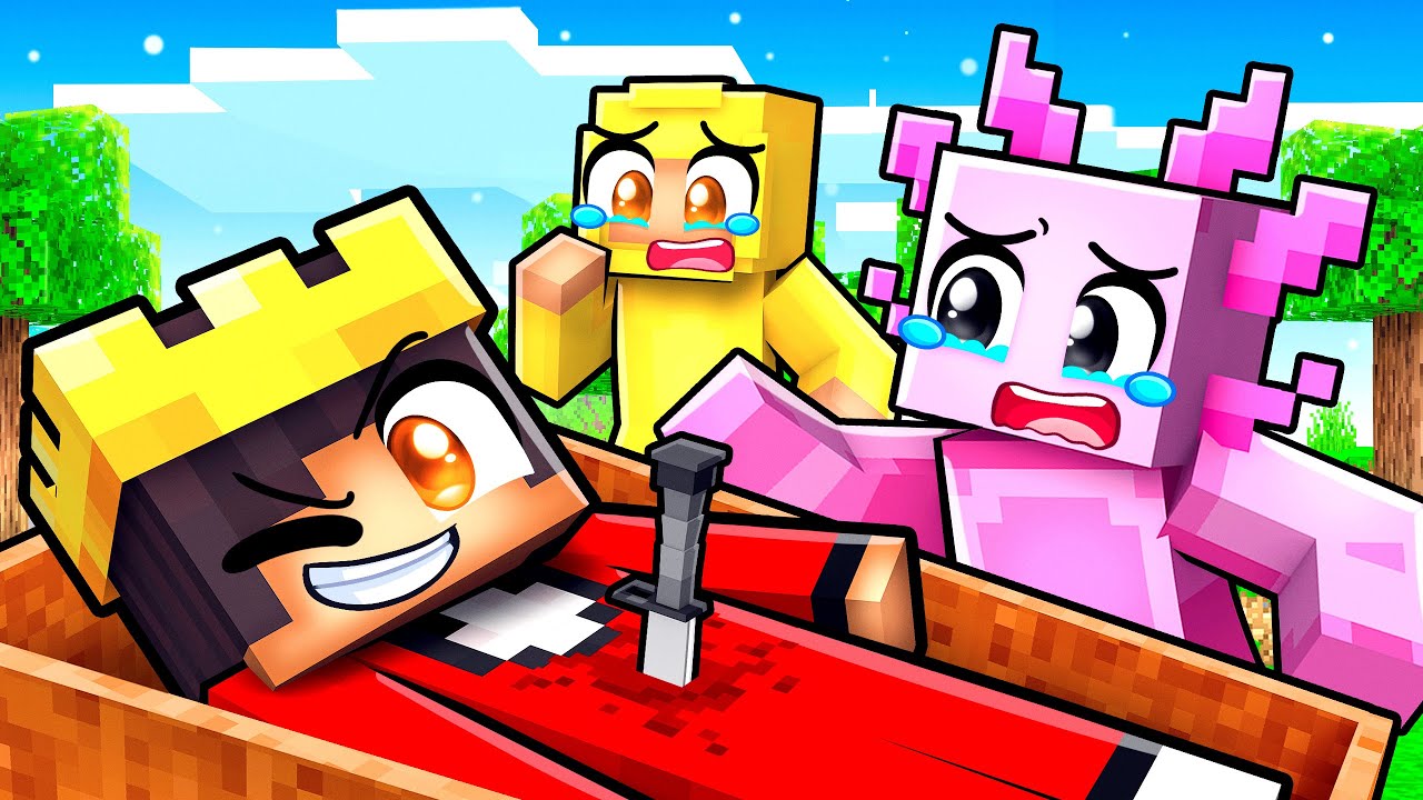 Faking BEING KILLED in Minecraft…