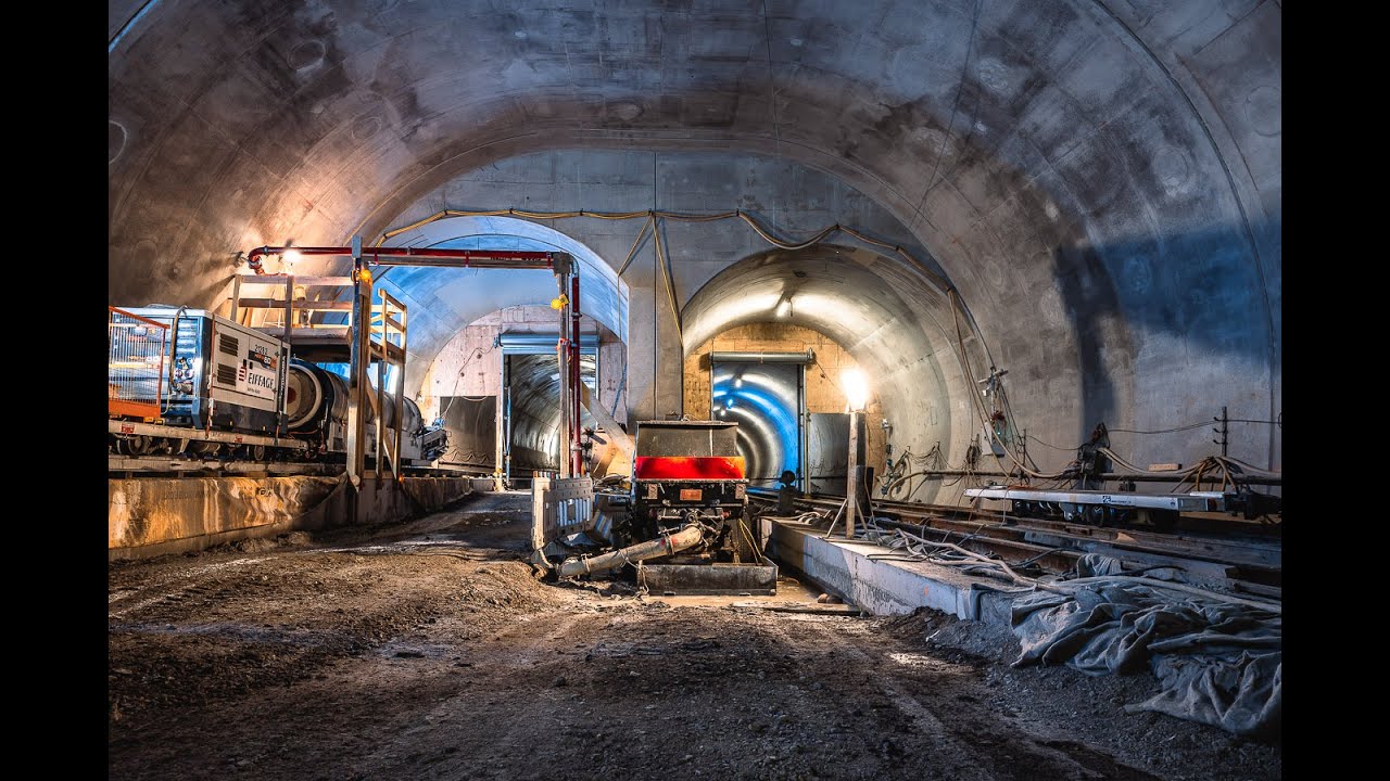Stuttgart 21 Betonage Feste Fahrbahn Tunnel Cannstatt