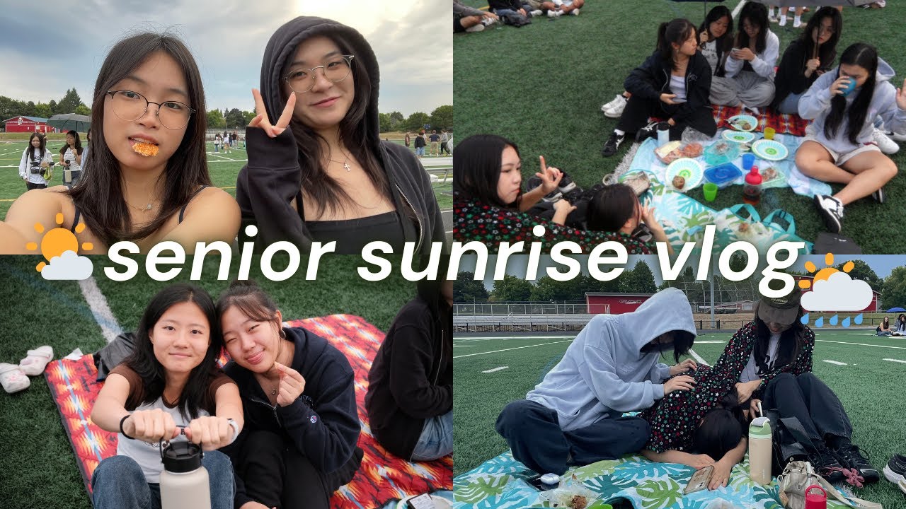 senior sunrise vlog