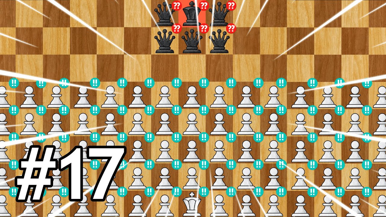 50 PAWNS VS 5 QUEENS | Chess Memes #17