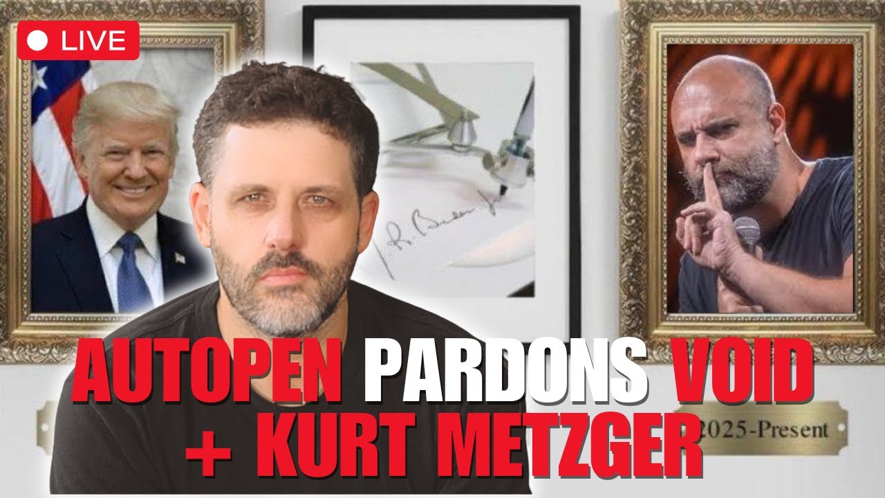 BIDEN PARDONS VOIDED + Guest Kurt Metzger | Low Value Mail Live Call In Show
