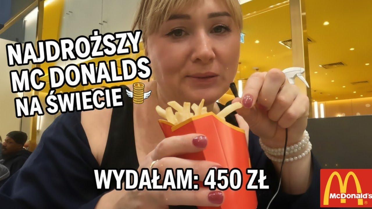 ? Najdroższy McDonald's na świecie? Zestaw 110 zł!
