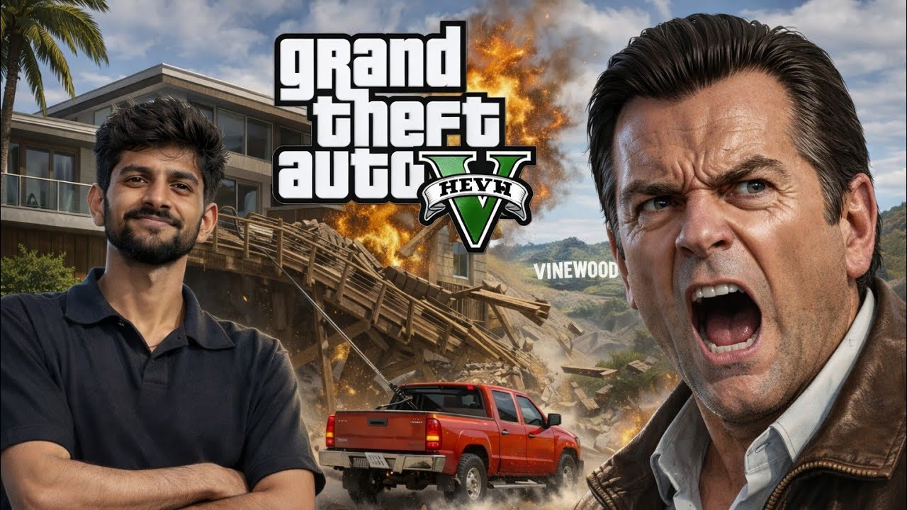 ​👉 Biwi Ka Affair? Michael Ne Gira Diya Galat Ghar! 😂 | GTA V Part 3