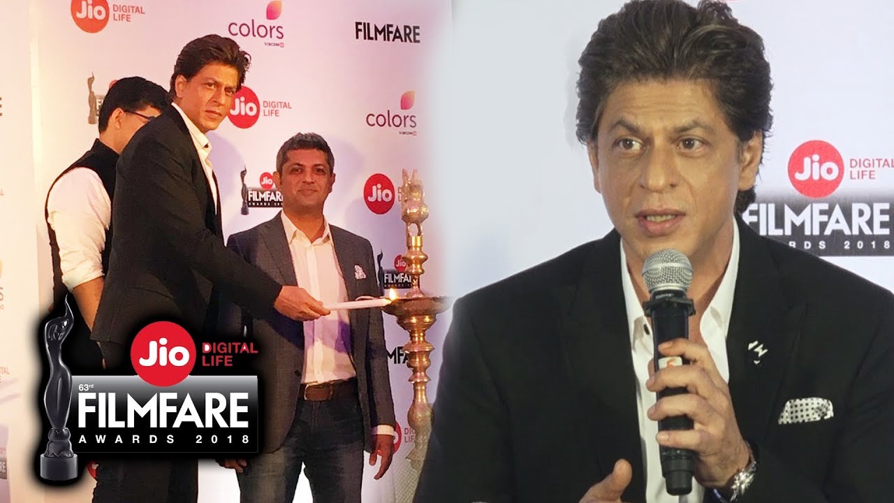 Shahrukh Khan At Jio Filmfare Awards 2018 Press Conference Full Video