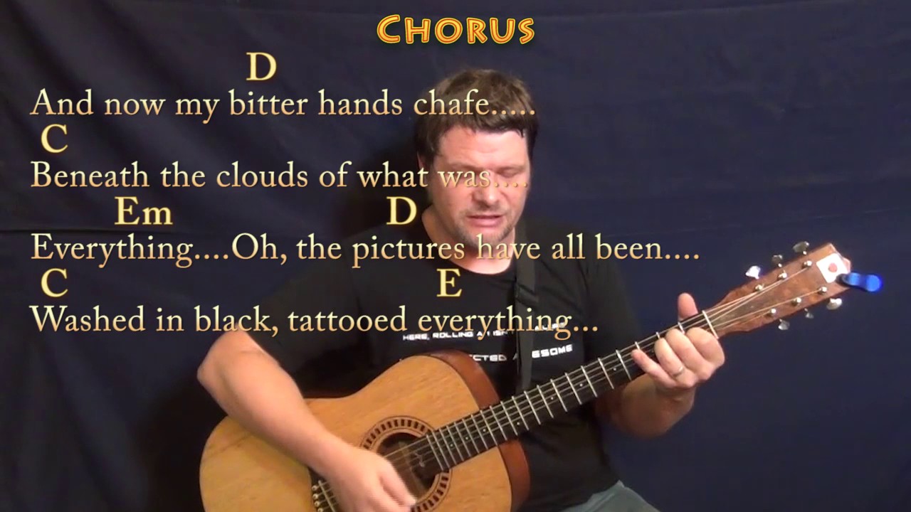Black (Pearl Jam) Guitar Cover Lesson with Chords/Lyrics