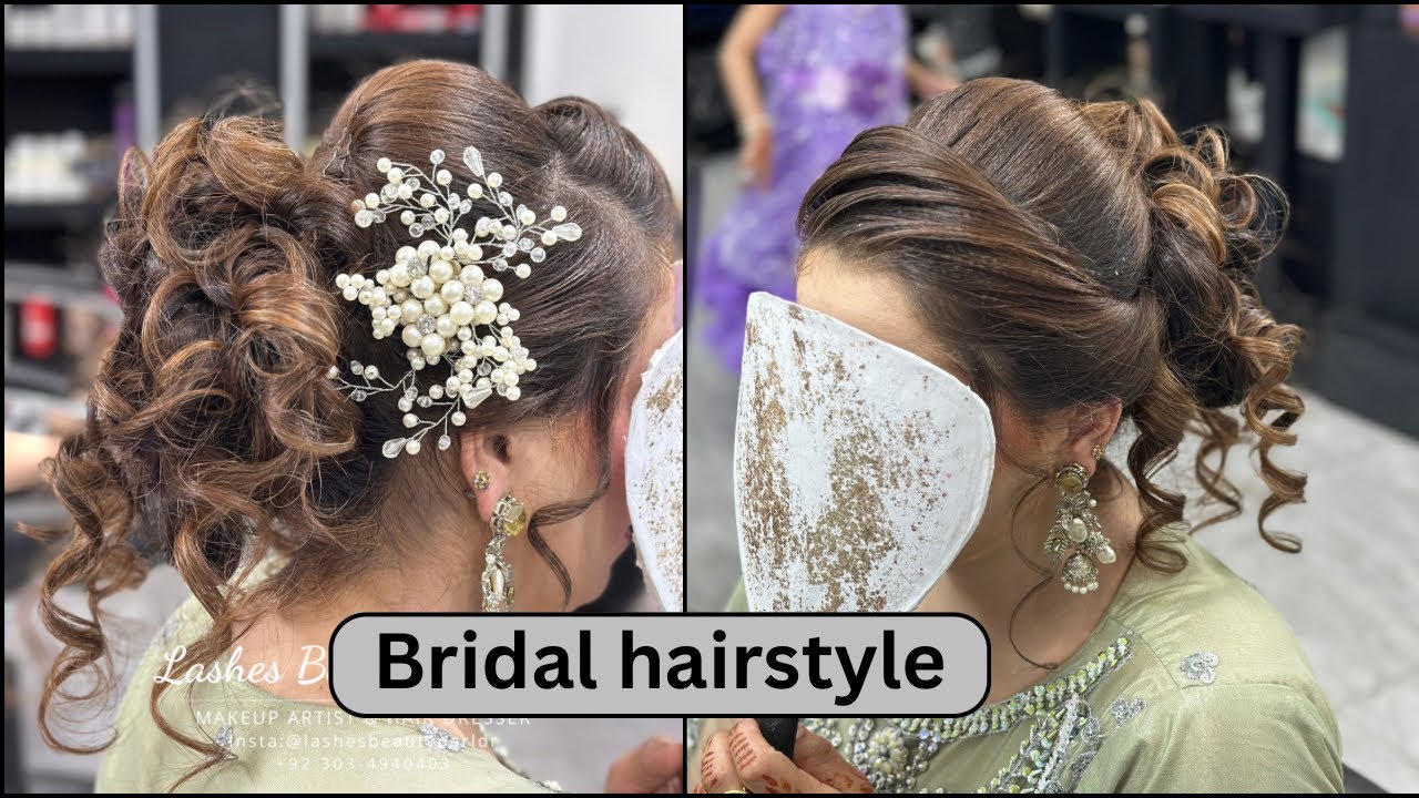 Bridal Hairstyle 2025 | Latest Dulhan Look for Wedding Day