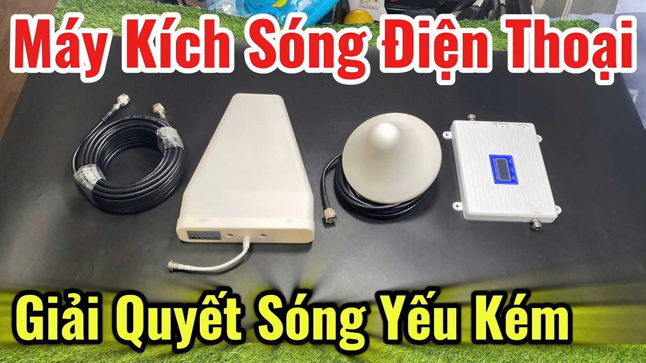 Máy Kích Sóng Điện Thoại  3G 4G 5G LTE - GIẢI QUYẾT Mọi Vấn Đề Sóng YẾU KÉM Hiệu quả NGAY Và LUÔN