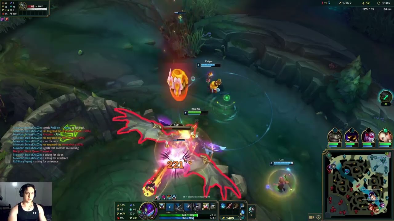 Overextending GP = Permagank Payday | Kha'Zix