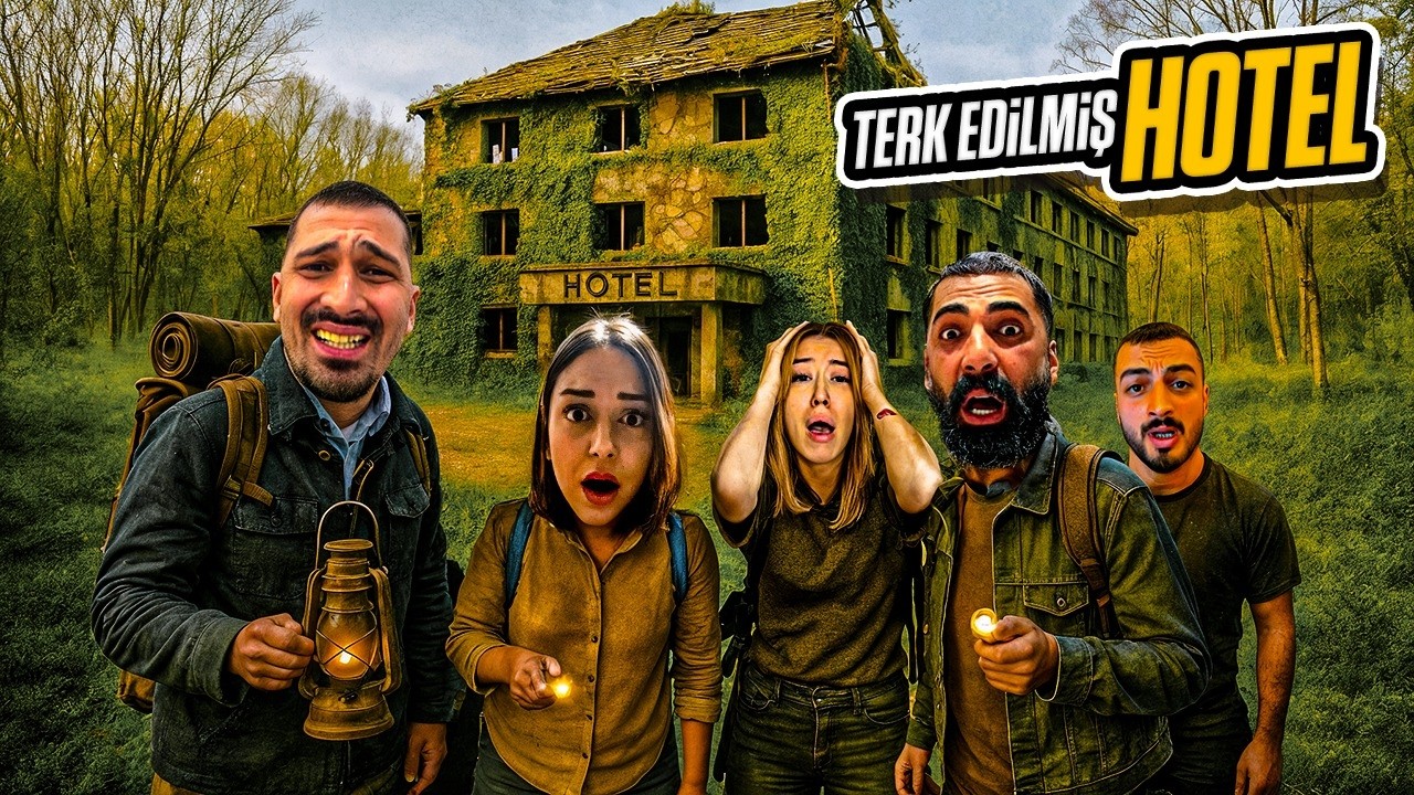 TERKEDİLMİŞ CİNLİ OTELDE BİR GECE | EKİBİ KANDIRDIM | &Ccedil;İN &Ccedil;AĞIRDIK  