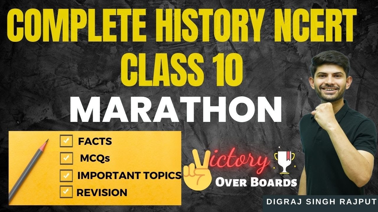 Complete History NCERT | Most Important Topics | CBSE Class - 10 | Social School Digraj Singh Rajput