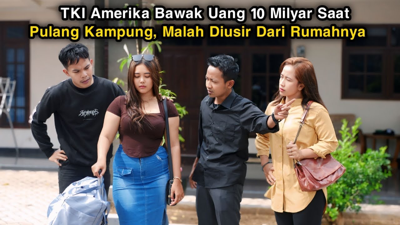 TKI AMERIKA BAWA UANG 10 MILYAR SAAT PULANG KAMPUNG, MALAH DIUSIR DARI RUMAHNYA ! LIHAT YANG TERJADI