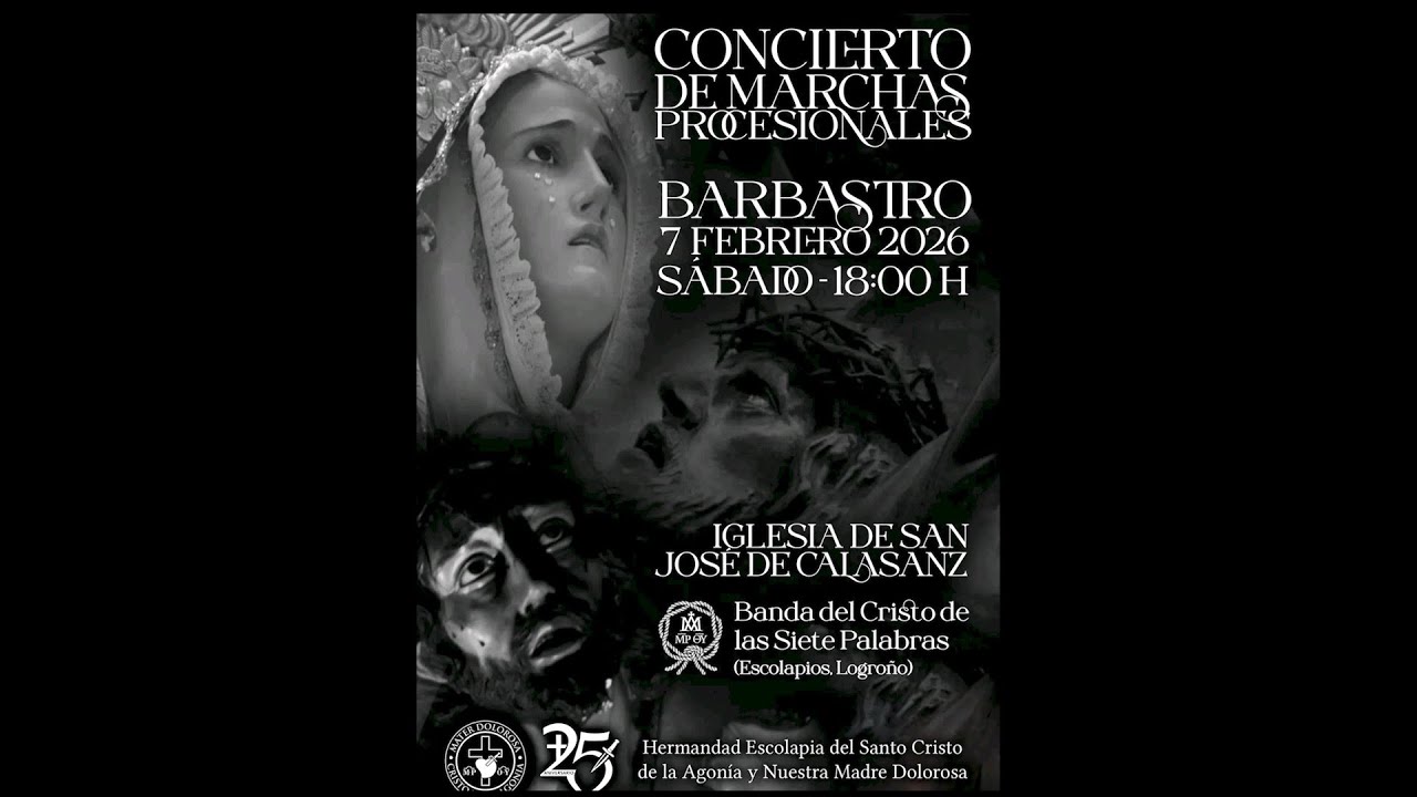 Concierto en Barbastro, en la Iglesia de San Jose de Calasanz.   7/2/2026