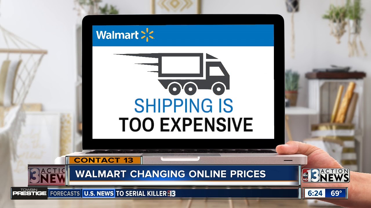 Walmart changing its online prices