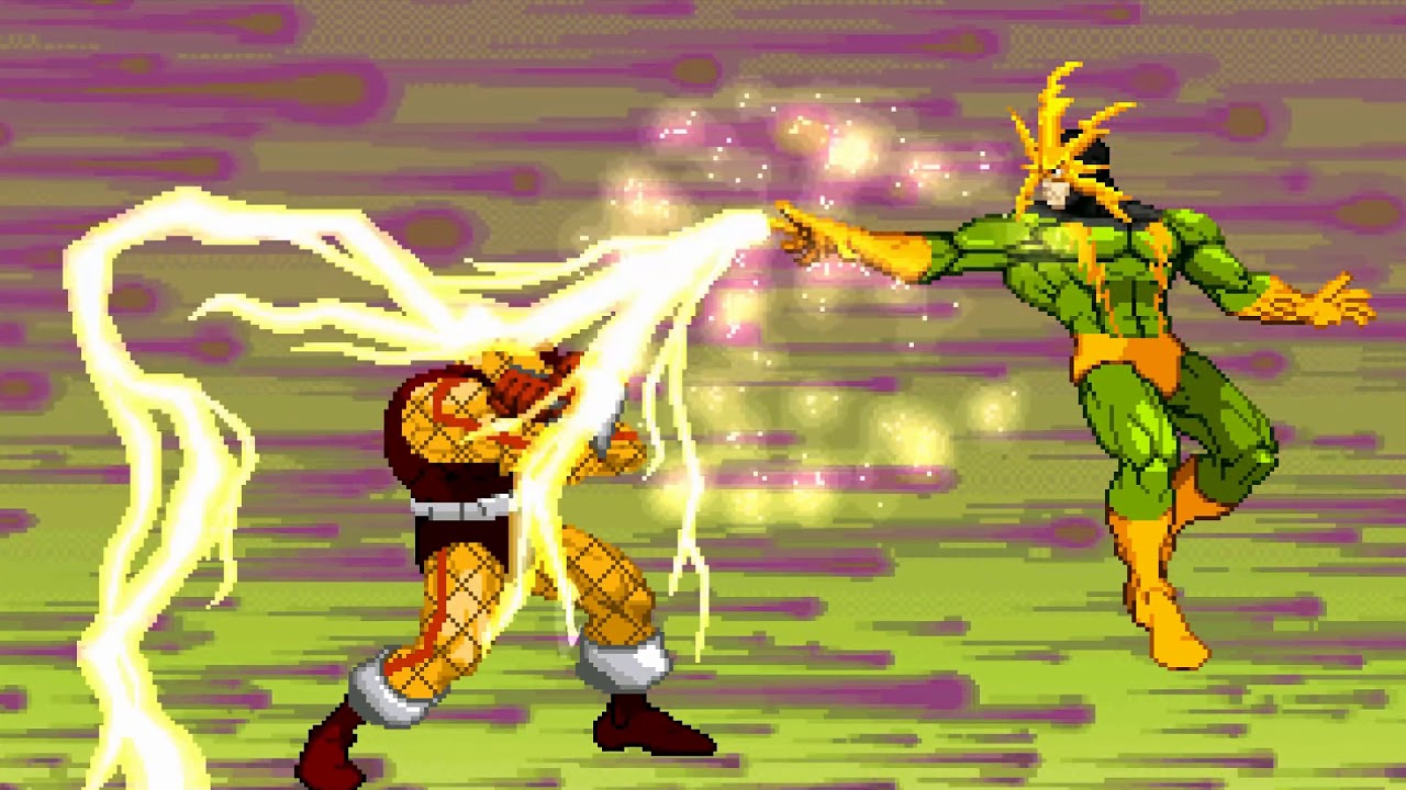 🎮 Mugen Marvel - Shocker Vs Electro 🎮