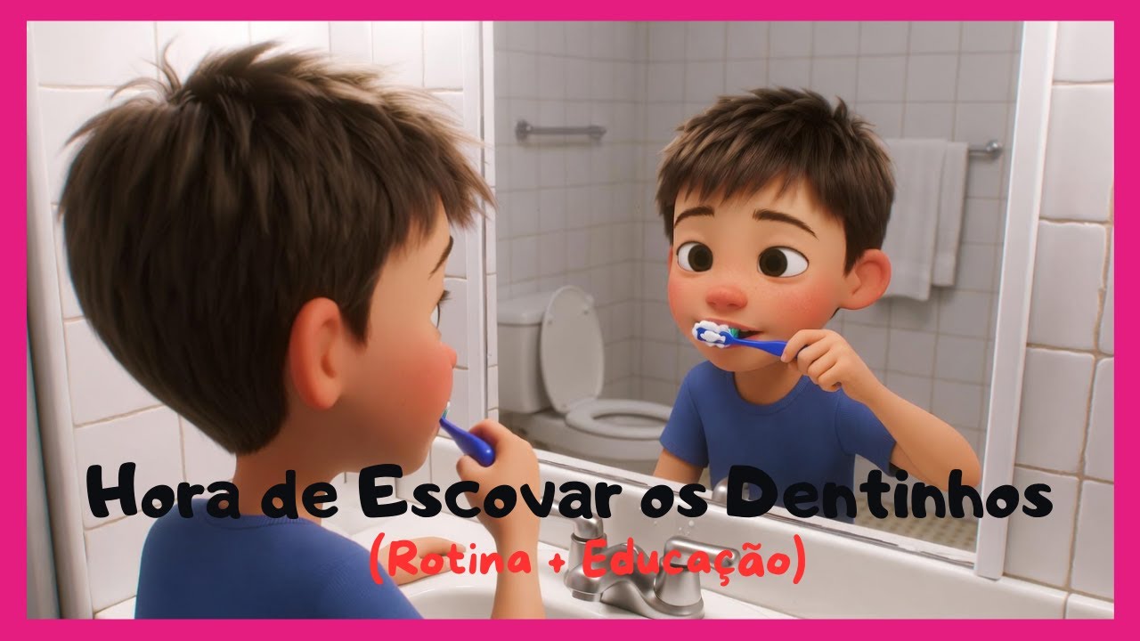 HORA DE ESCOVAR OS DENTINHOS