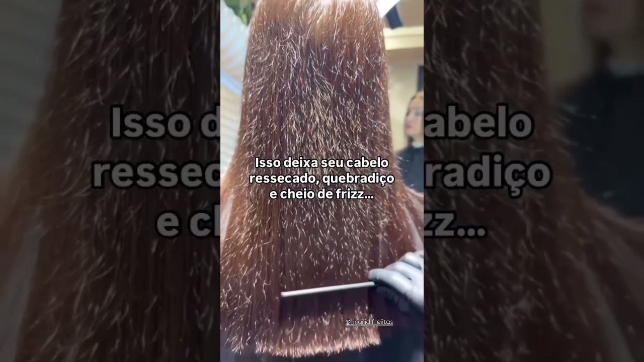 Dicas para acabar com o frizz #cabelo #dicascapilares #cronogramacapilar #cabeloliso #hair