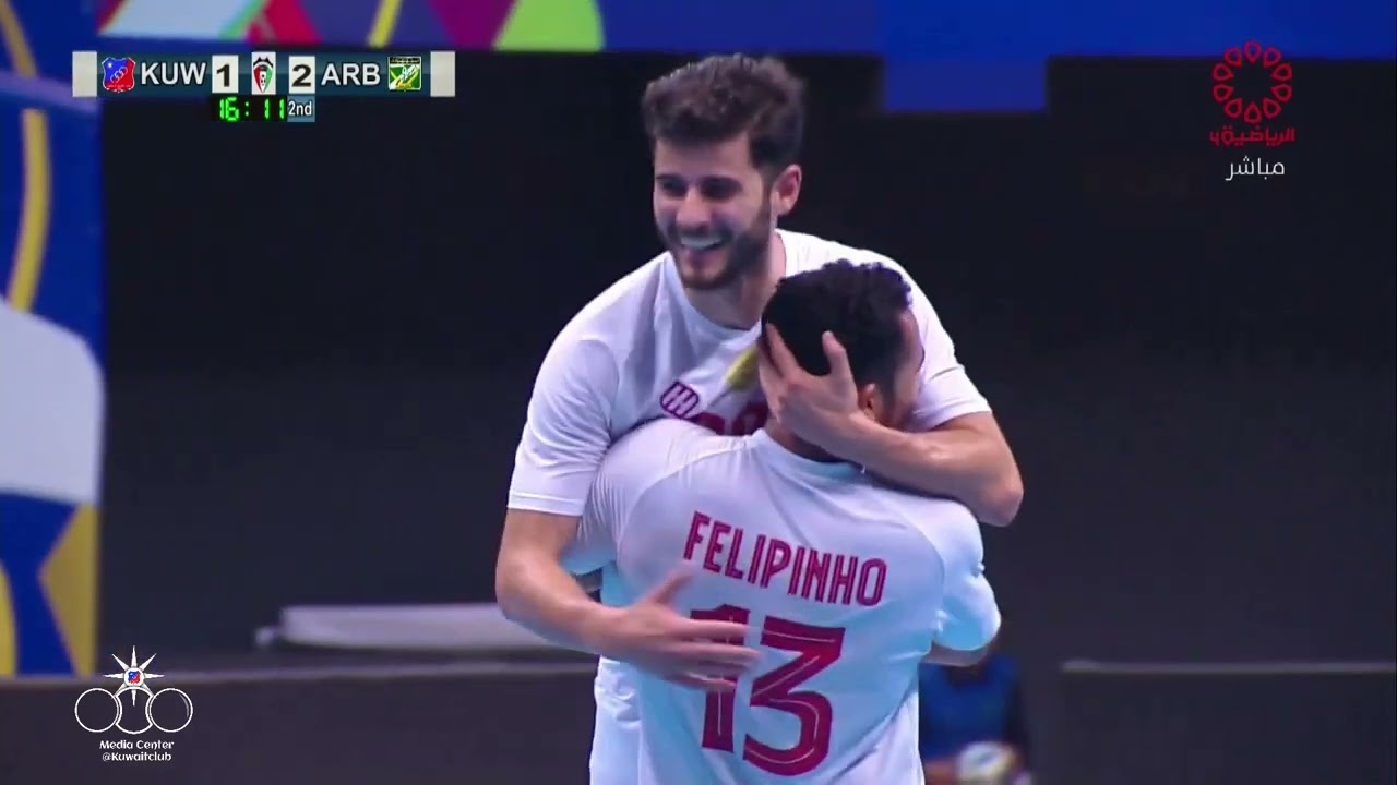 أهداف مباراة الكويت 7 × 6 العربي ـ الدوري العام لكرة القدم الصالات Play Of 2022 ـ 2023