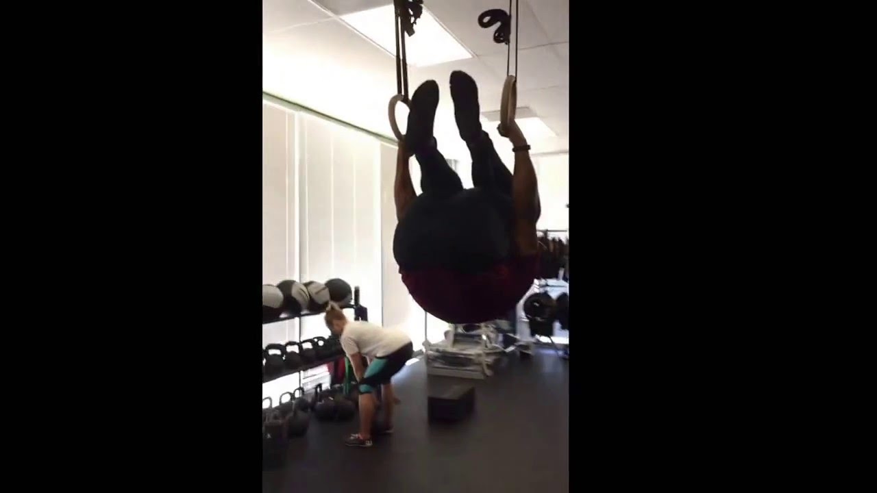 Tucked Front Lever Hold and Skin the Cat Progression