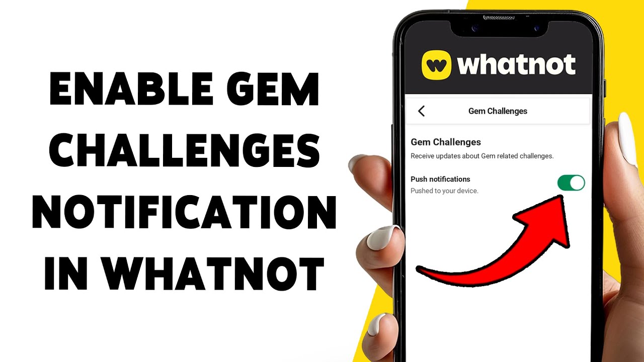 Как включить уведомления о заданиях с драгоценными камнями в Whatnot | Включить оповещения о зада...