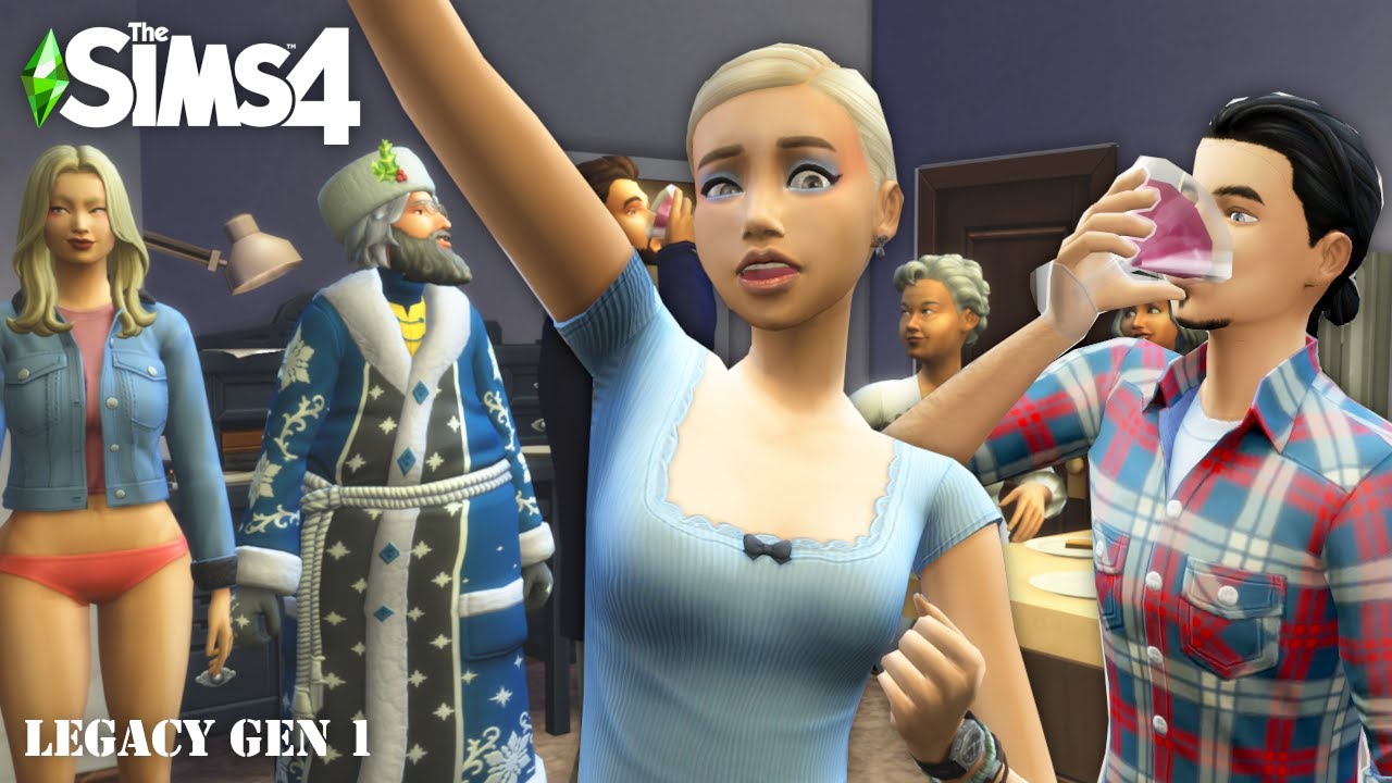 Simlischer Jahreswechsel 🎉 | Legacy Gen 1 ● Sims 4 Lets Play deutsch