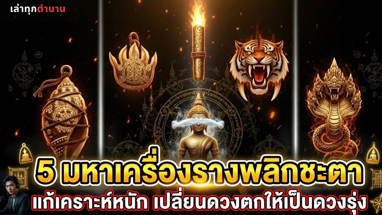เจาะลึก 5 ตำนานเครื่องรางแก้เคราะห์ “สายโบราณแท้”