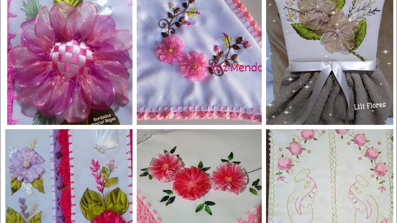 BORDADOS EN LISTÓN ESPECIAL (RIBBON EMBROIDERY)