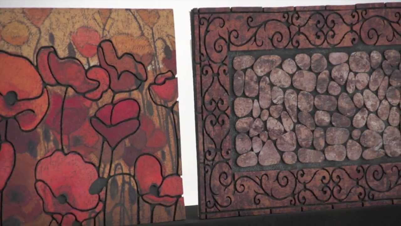 Recycled Rubber Doormats by Mohawk Home