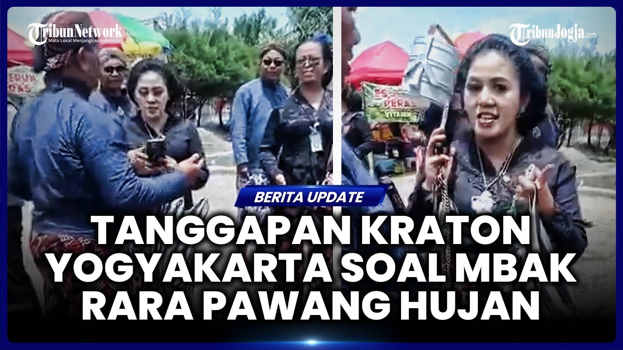 TANGGAPAN GKR CONDROKIRONO SOAL MBAK RARA PAWANG HUJAN DITEGUR ABDI DALEM KRATON YOGYA