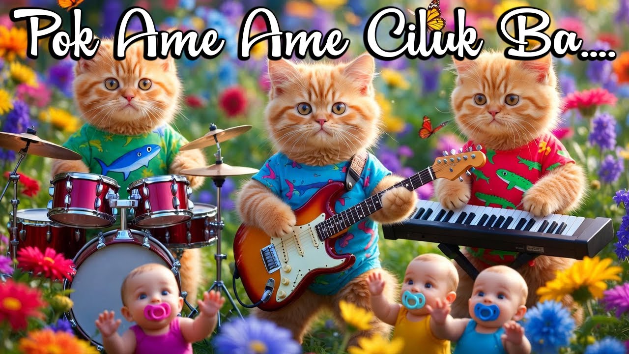KUMPULAN LAGU ANAK BALITA VIRAL TERBARU💗 FULL ALBUM POPULER POK AME CILUKBA KRING KRING ADA SEPEDA💗