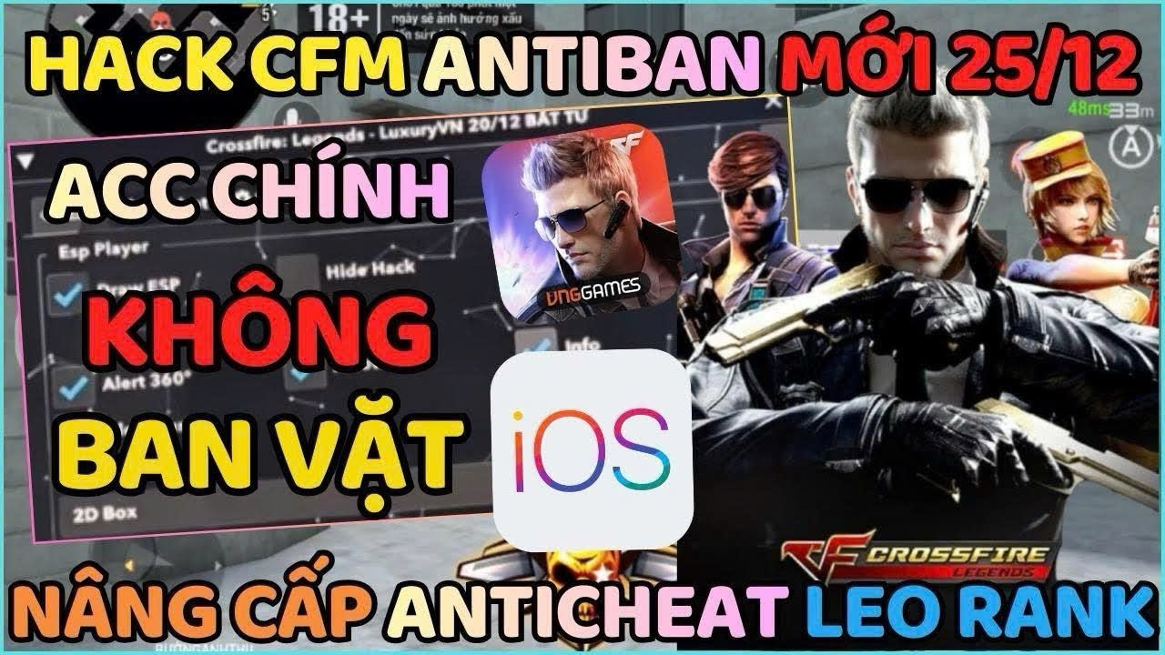 Hướng Dẫn Tải HACK IOS CF | HACK CROSSFIRE LEGENDS